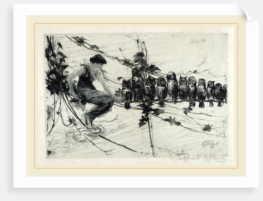 A Lesson in Wisdom by Frederick Stuart Church