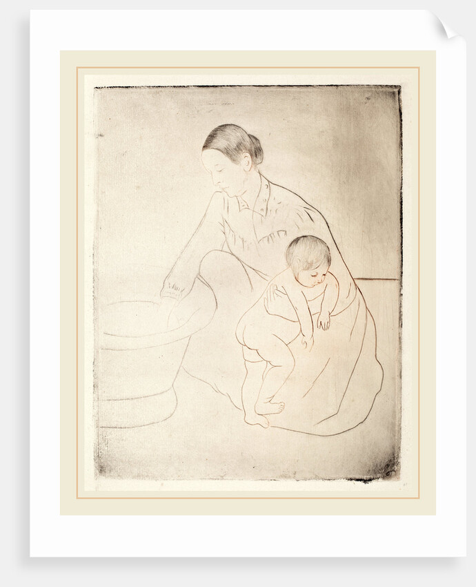 The Bath by Mary Cassatt