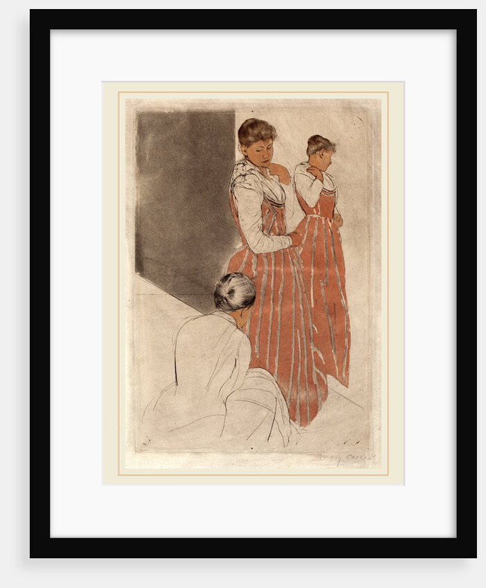The Fitting by Mary Cassatt