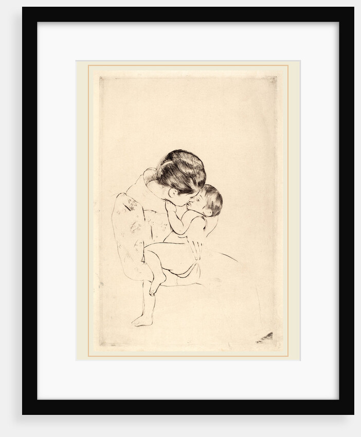 Mother's Kiss by Mary Cassatt