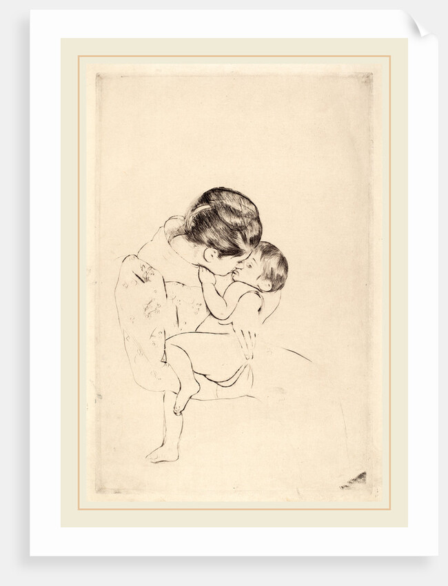 Mother's Kiss by Mary Cassatt
