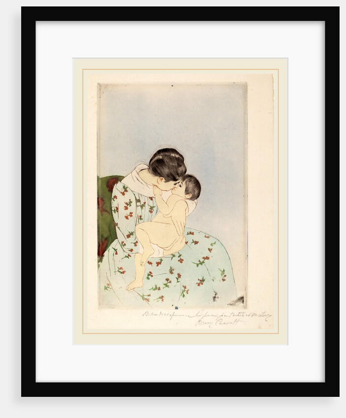 Mother's Kiss by Mary Cassatt