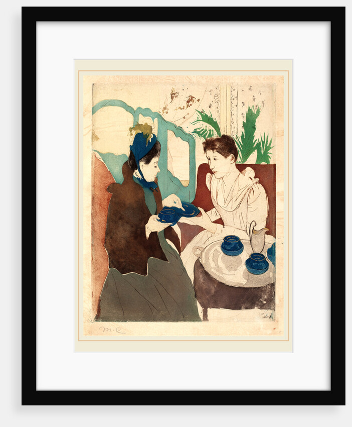 Afternoon Tea Party by Mary Cassatt