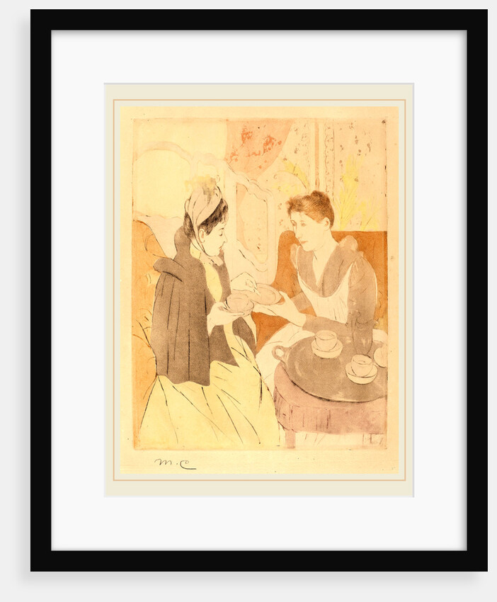 Afternoon Tea Party by Mary Cassatt