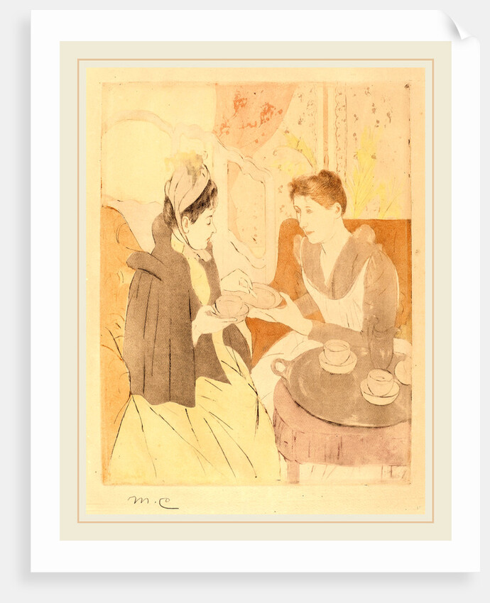 Afternoon Tea Party by Mary Cassatt