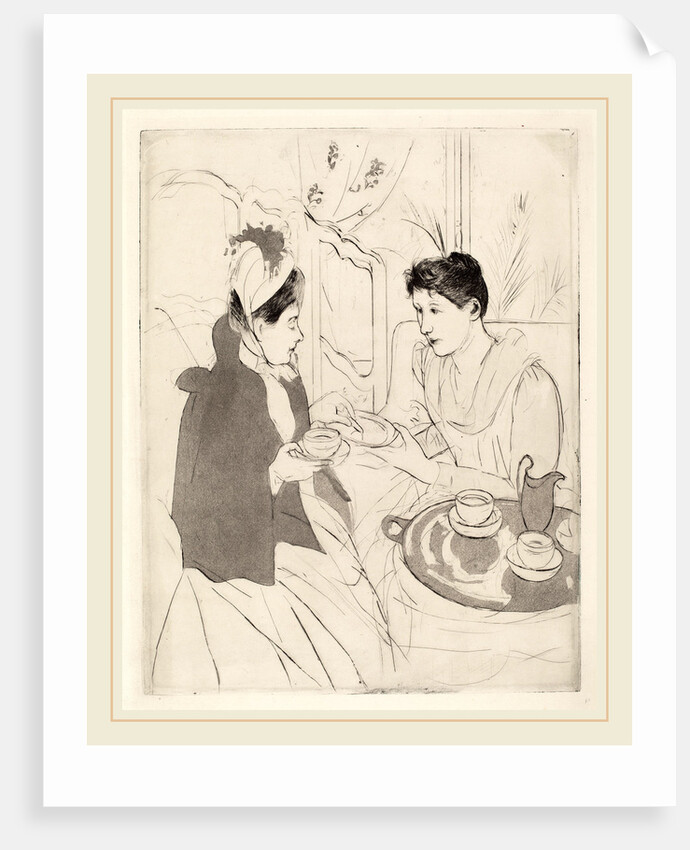 Afternoon Tea Party by Mary Cassatt