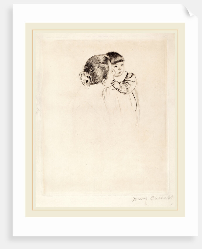 Peasant Mother and Child by Mary Cassatt