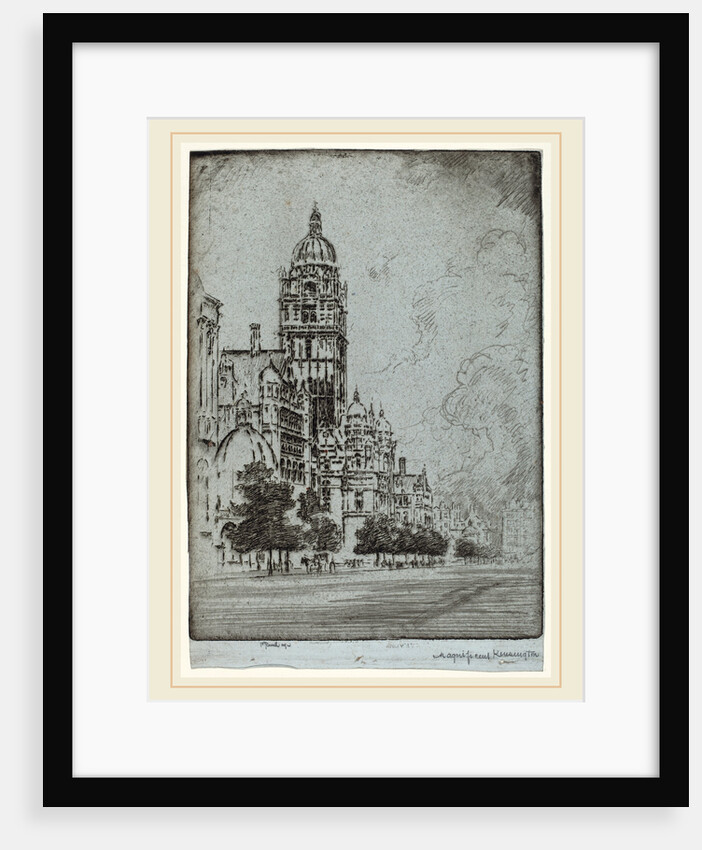 Magnificent Kensington by Joseph Pennell