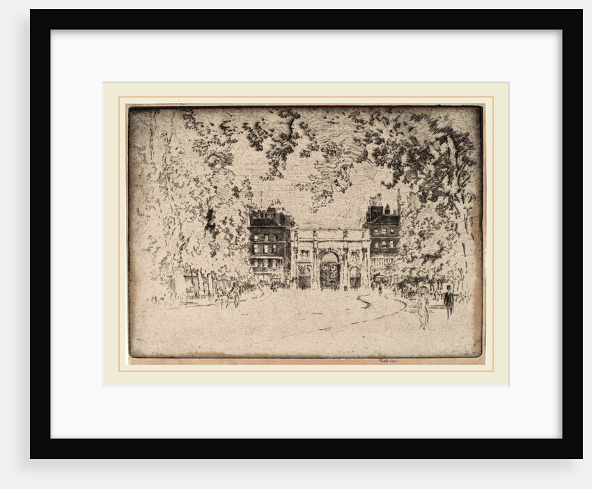 The Marble Arch by Joseph Pennell