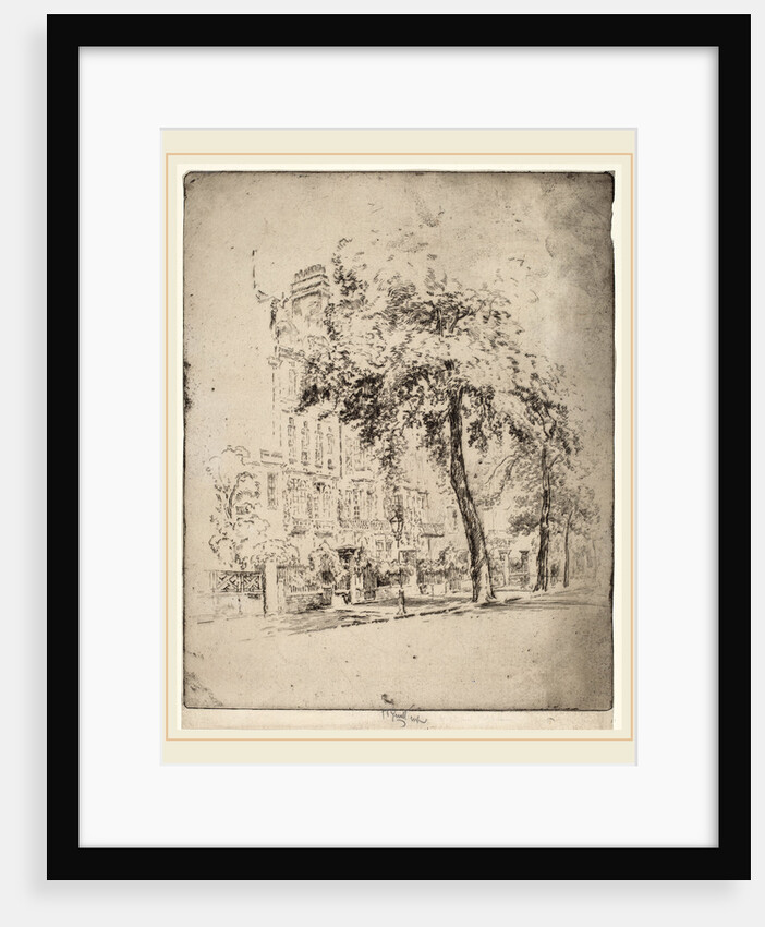 Big Tree, Cheyne Walk by Joseph Pennell