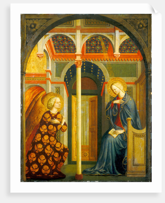 The Annunciation by Masolino da Panicale