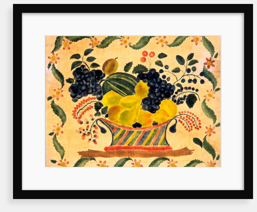Basket of Fruit, c. 1830 by Anonymous