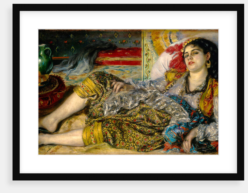 Odalisque, 1870 by Auguste Renoir