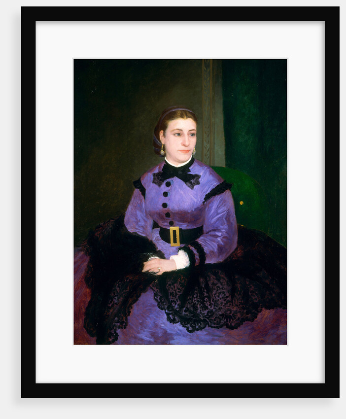 Mademoiselle Sicot, 1865 by Auguste Renoir