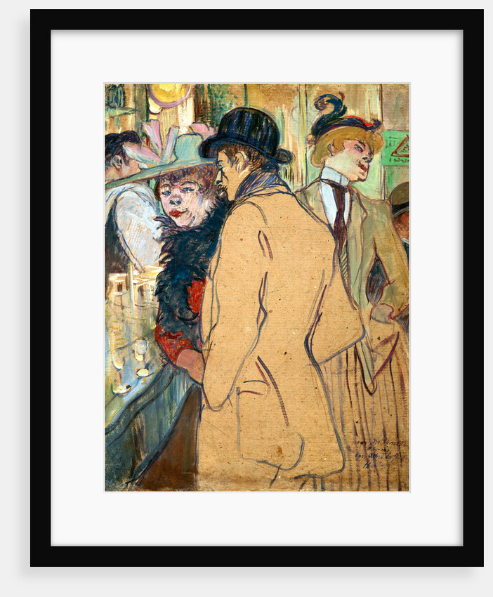 Alfred la Guigne, 1894 by Henri de Toulouse-Lautrec