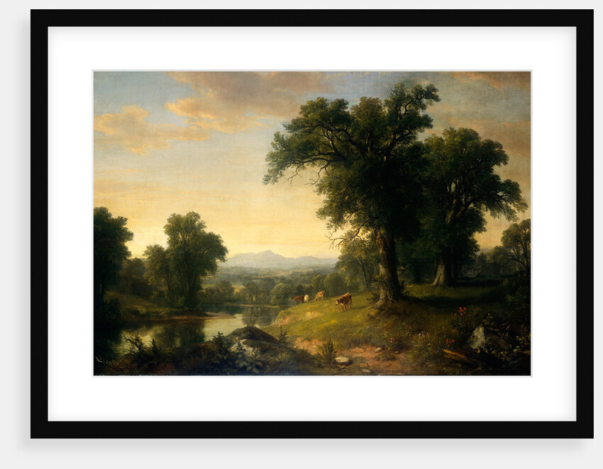 A Pastoral Scene by Asher Brown Durand