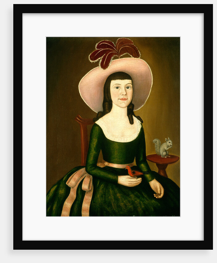 Miss Denison of Stonington, Connecticut by The Denison Limner