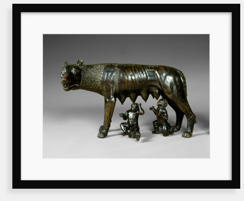 The Capitoline Wolf Suckling Romulus and Remus, late 15th-early 16th century by Anonymous