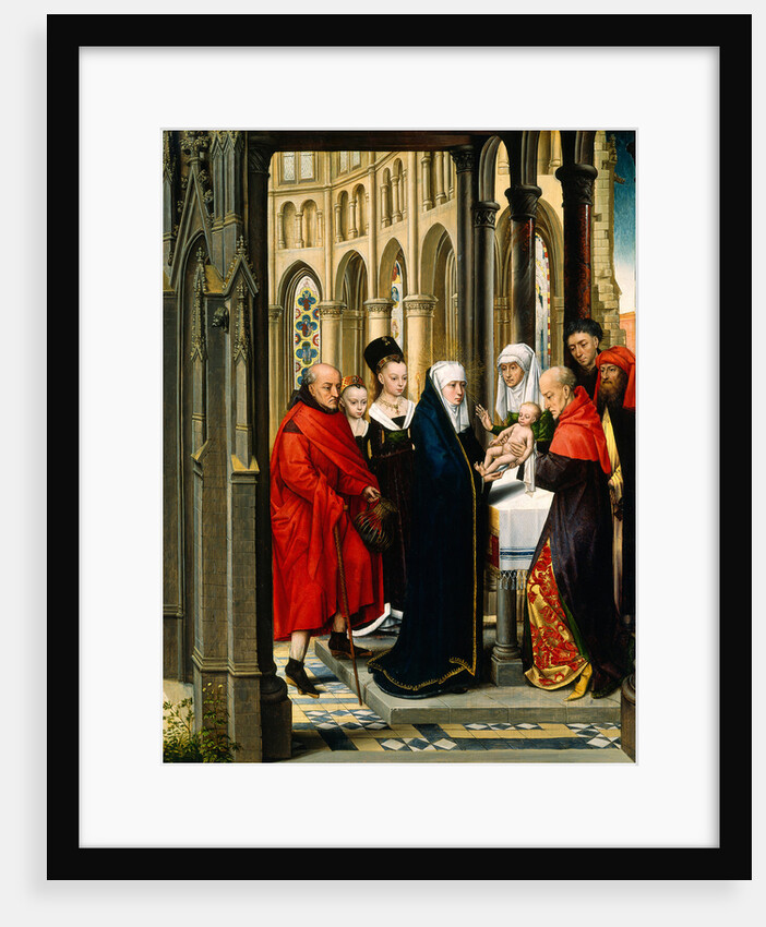 The Presentation in the Temple, Netherlandish by Master of the Prado "Adoration of the Magi"