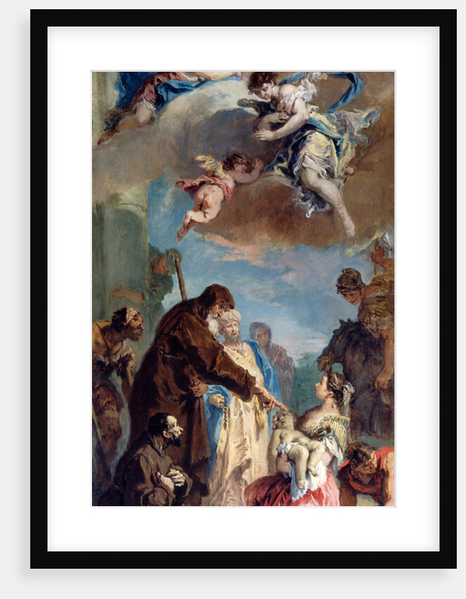 A Miracle of Saint Francis of Paola by Sebastiano Ricci