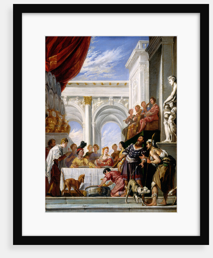 The Parable of Lazarus and the Rich Man by Workshop of Domenico Fetti
