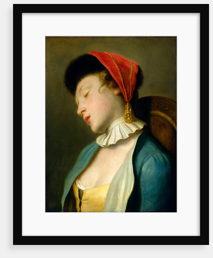 A Sleeping Girl by Pietro Rotari