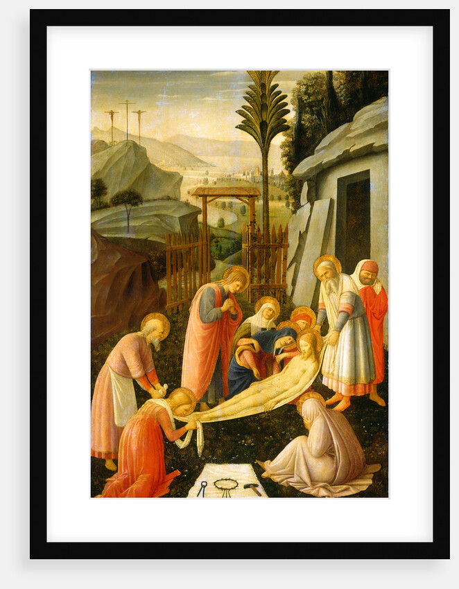 The Entombment of Christ, c. 1450 by Fra Angelico