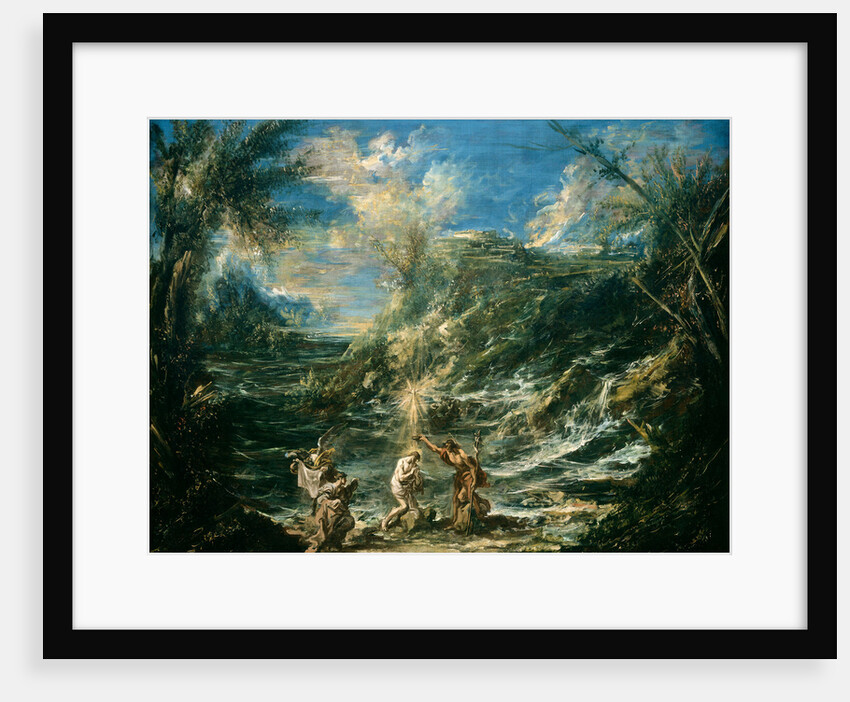 The Baptism of Christ by Alessandro Magnasco