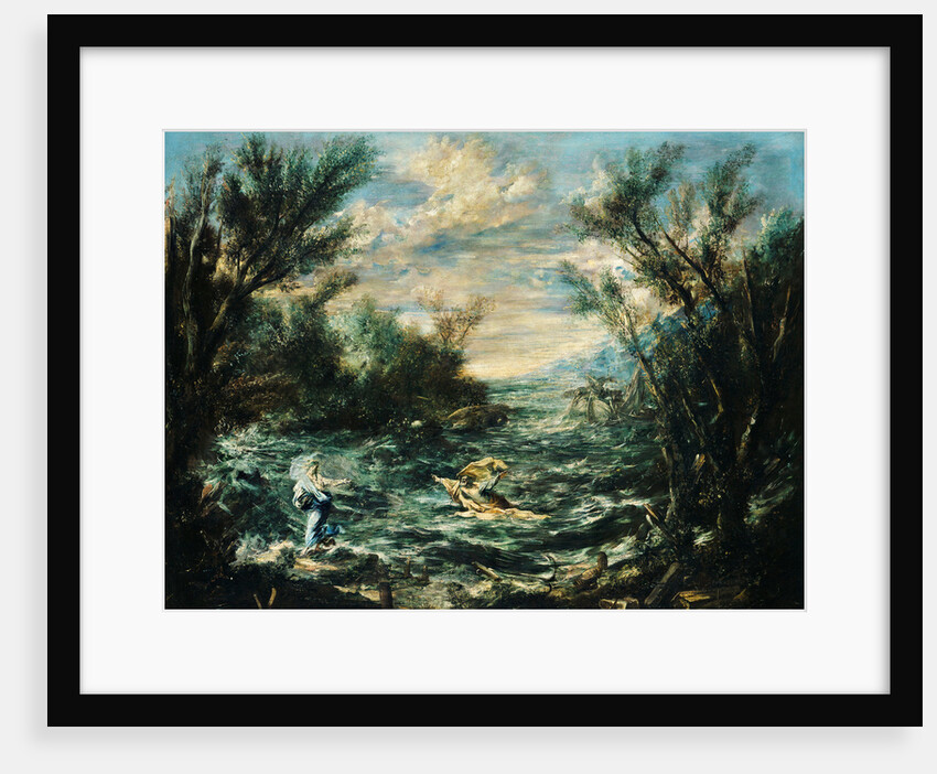 Christ at the Sea of Galilee, c. 1740 by Alessandro Magnasco