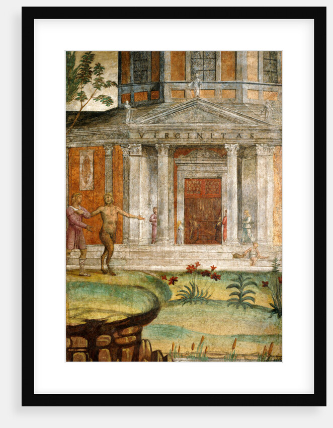 Cephalus and Pan at the Temple of Diana by Bernardino Luini