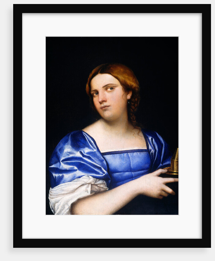 Portrait of a Young Woman as a Wise Virgin by Sebastiano del Piombo