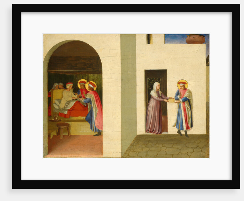 The Healing of Palladia by Saint Cosmas and Saint Damian by Fra Angelico