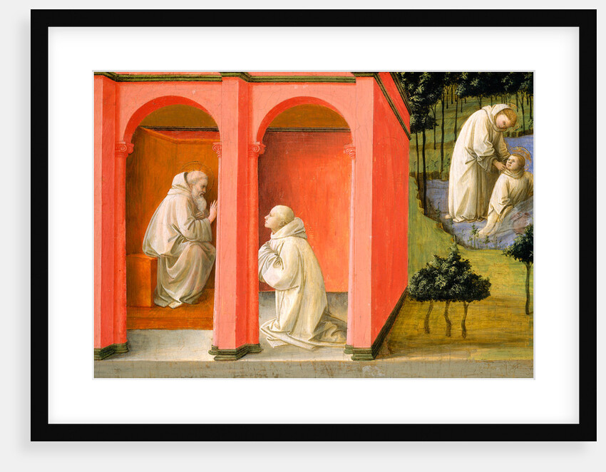 Saint Benedict Orders Saint Maurus to the Rescue of Saint Placidus by Fra Filippo Lippi
