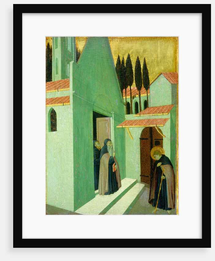 Saint Anthony Leaving His Monastery by Master of the Osservanza