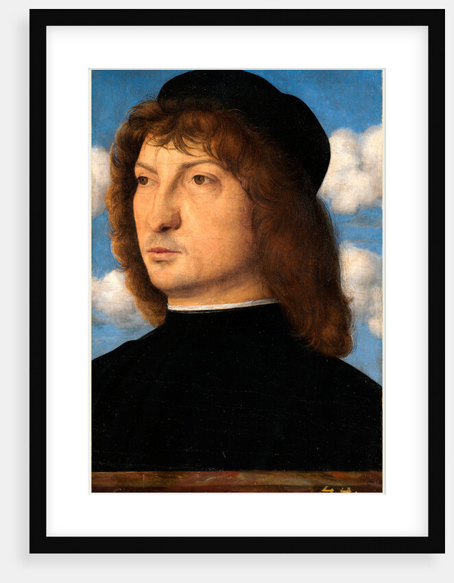 Italian, Portrait of a Venetian Gentleman, c. 1500 by Giovanni Bellini