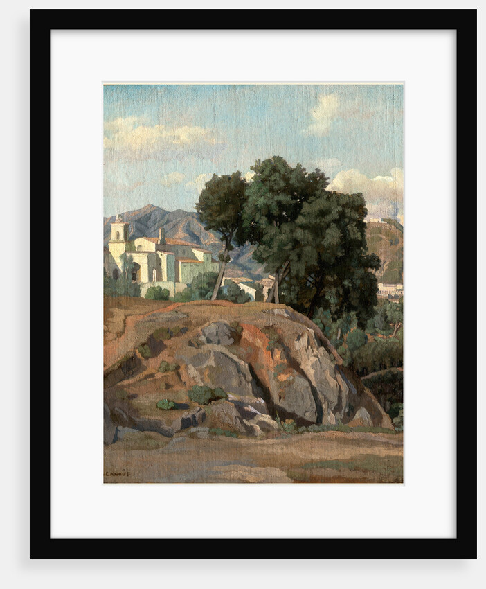 View of La Cava, c. 1840 by Félix-Hippolyte Lanoüe