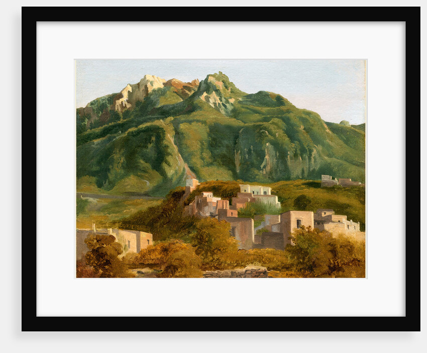 Village on the Island of Ischia, c. 1826 by Sébastien-Louis-Guillaume Norblin de la Gourdaine