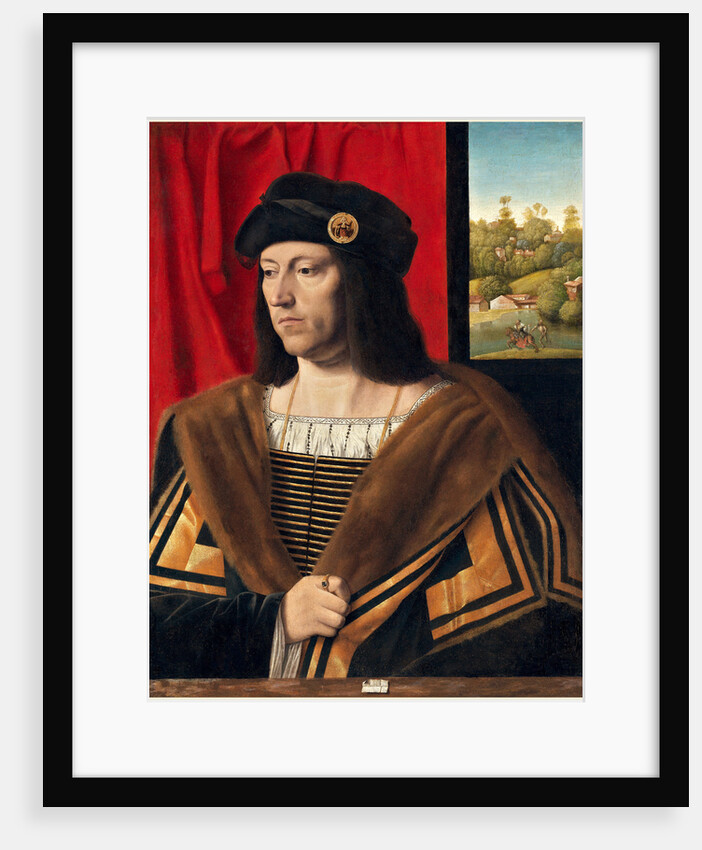 Italian, Portrait of a Gentleman, c. 1520 by Bartolomeo Veneto