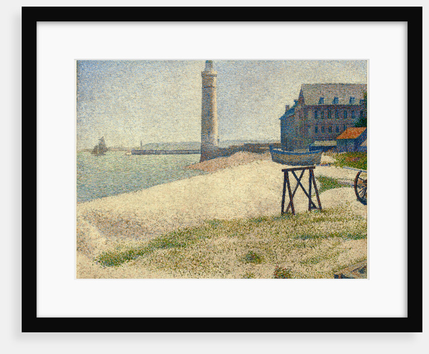 The Lighthouse at Honfleur, 1886 by Georges Seurat