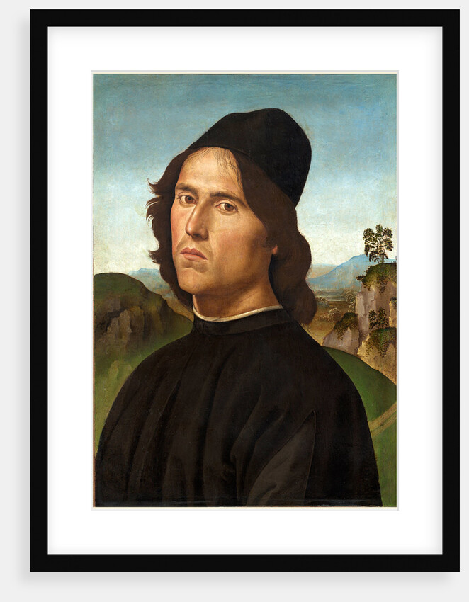 Italian, Portrait of Lorenzo di Credi, 1488 by Pietro Perugino