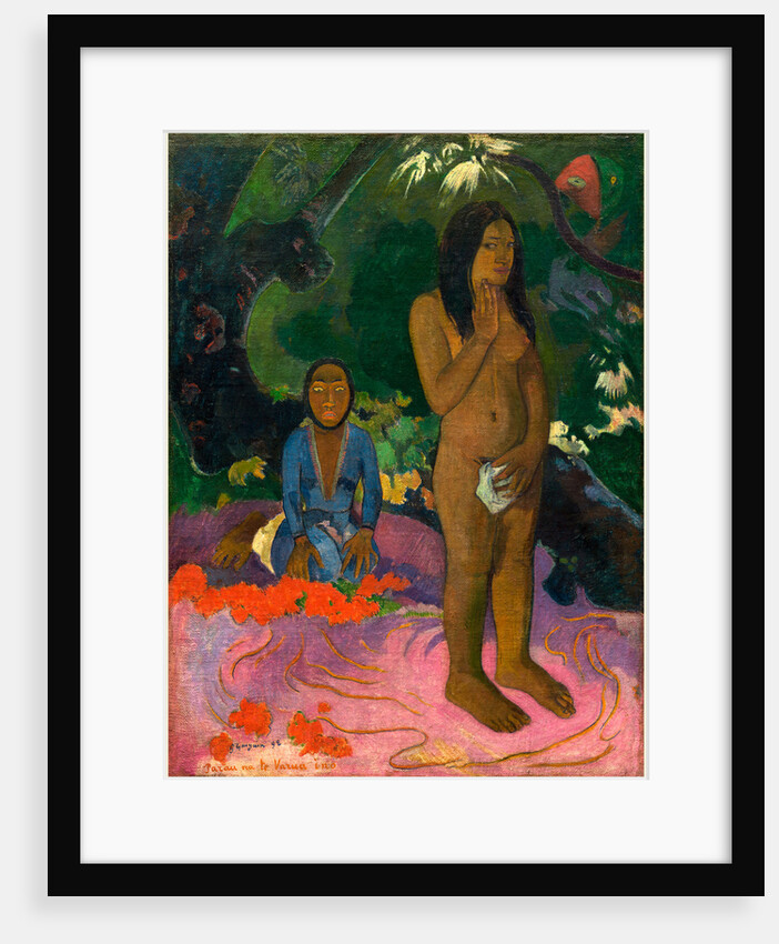 Parau na te Varua ino, 1892 by Paul Gauguin