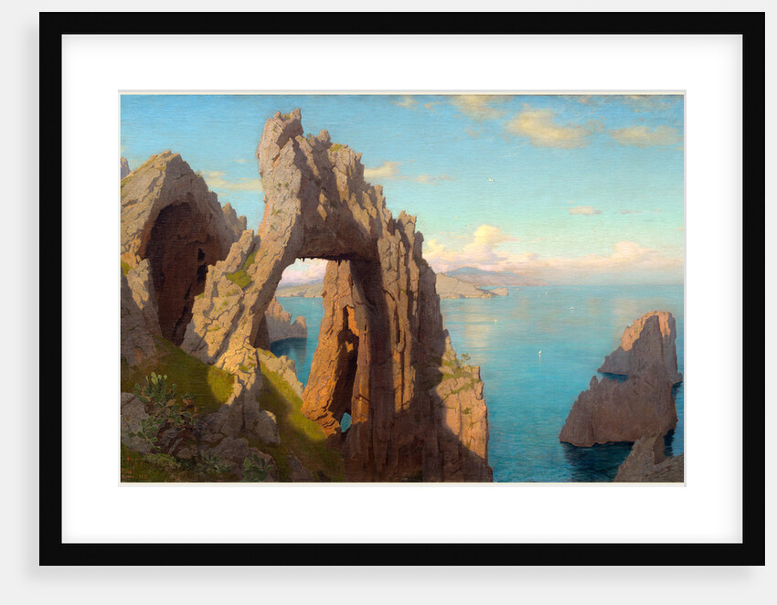 Natural Arch at Capri by William Stanley Haseltine