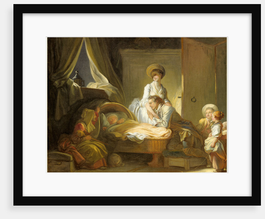 The Visit to the Nursery, c. 1775 by Jean-Honoré Fragonard