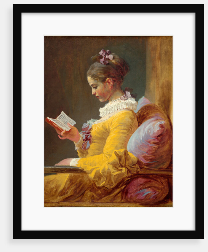 Young Girl Reading, c. 1770 by Jean-Honoré Fragonard