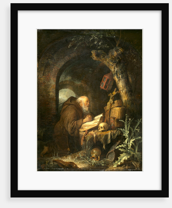 Dutch, The Hermit, 1670 by Gerrit Dou