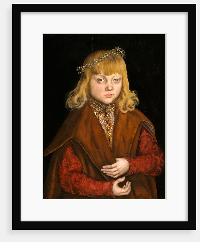 German, A Prince of Saxony, c. 1517 by Lucas Cranach the Elder