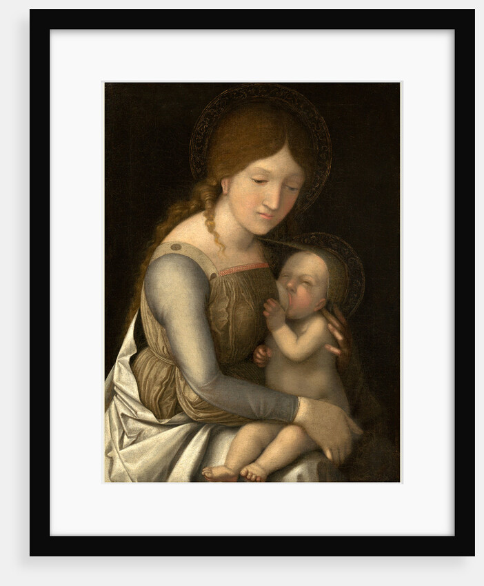 Madonna and Child by Circle of Andrea Mantegna