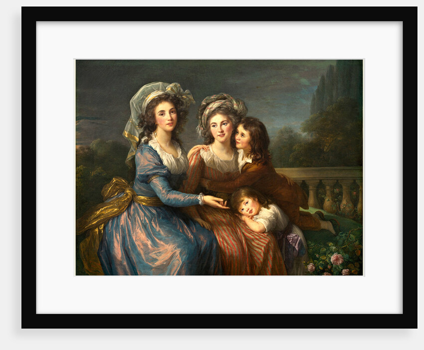 The Marquise de Pezay, and the Marquise de Rougé with Her Sons Alexis and Adrien, 1787 by Elisabeth-Louise Vigée Le Brun