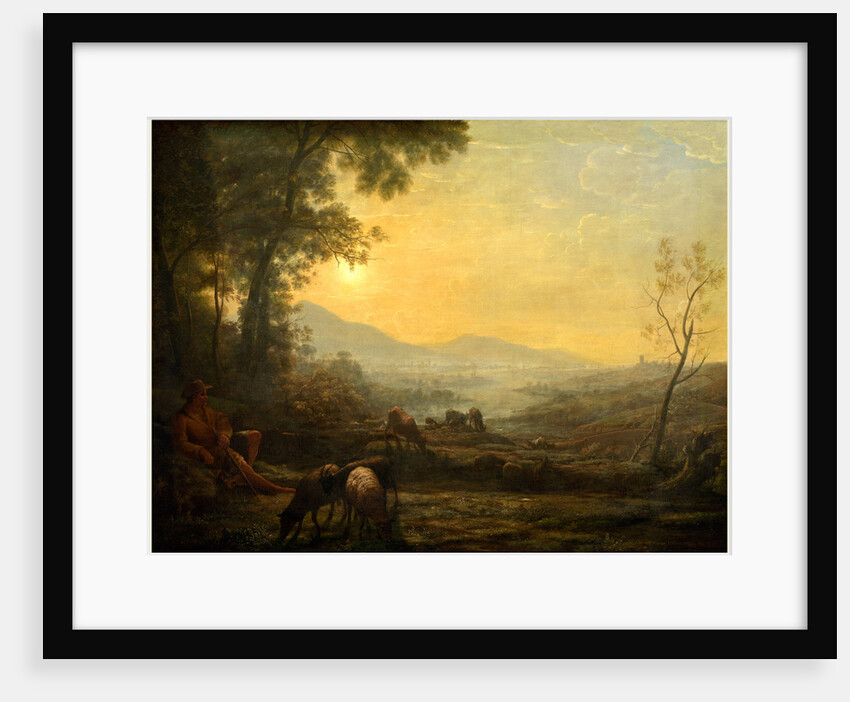 The Herdsman, 17th or 18th century by Follower of Claude Lorrain