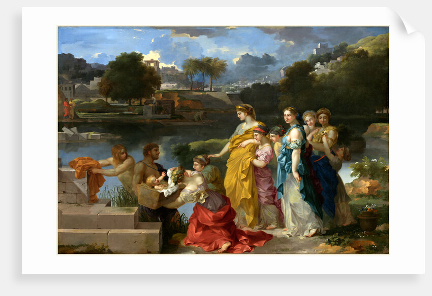 The Finding of Moses by Sébastien Bourdon